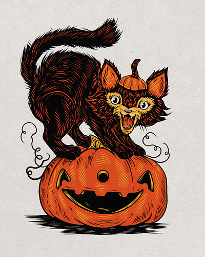 WEENZINE 10 art character cute design drawing halloween illustration pupkin spooky